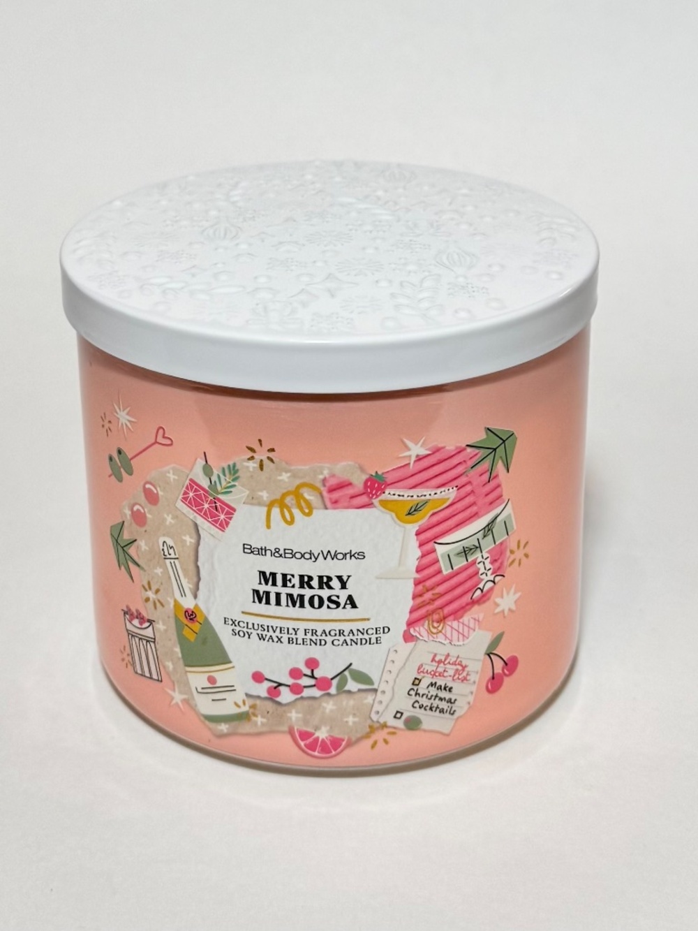 MERRY MIMOSA 3 Wick Candle